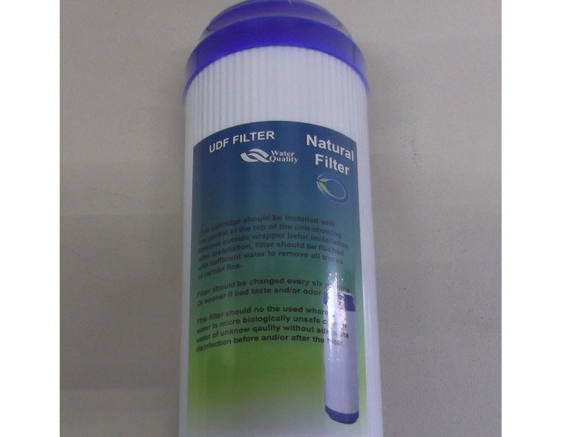 water purifier cartridge granulated carbon 20" gac