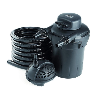 pontec pondopress 5000 pressure filter set with pump
